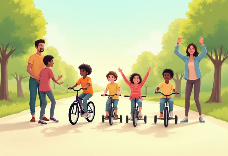Ride into Independence: The Joy and Journey of Learning to Bike