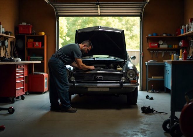 Reviving Vintage Machines: The Passionate Backyard Mechanic’s Sanctuary