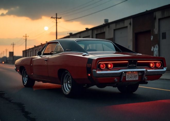 Unleashing the Iconic Power and Rebellion of the Dodge Charger