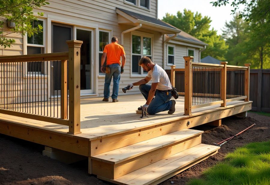 Transform Your Outdoors with a Beautiful Custom Deck Design